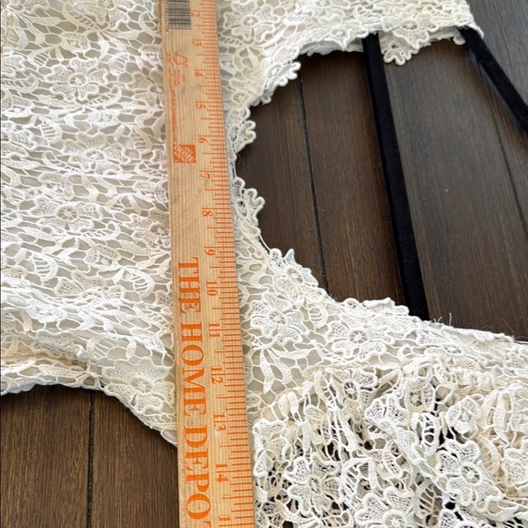 LoveShackFancy Alistair Silk Gown In White Size 4 - Picture 8 of 16